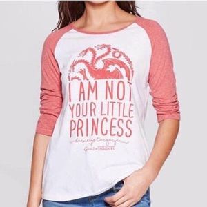 Game of Thrones “Not Your Little Princess” TShirt